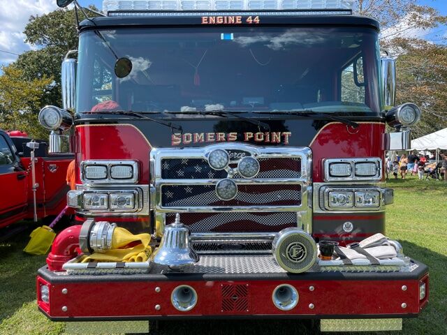 Firetruck at the Good Old Days festival